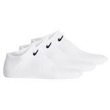 NIKE Unisex Sneakersocken, 3er Pack - Lightweight - No Show Sneaker, einfarbig, Logo