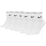NIKE Unisex 6er Pack Sportsocken - Everyday, Cotton Cushioned Ankle, einfarbig
