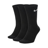 NIKE Unisex 3er Pack Sportsocken - Everyday, Cotton Lightweight Crew, einfarbig
