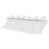 NIKE Unisex 6er Pack Sneaker Sportsocken - Everyday, Lightweight No Show, einfarbig