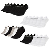 NIKE Unisex 6er Pack Sneaker Sportsocken - Everyday, Lightweight No Show, einfarbig