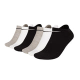 NIKE Unisex 6er Pack Sneaker Sportsocken - Everyday, Lightweight No Show, einfarbig
