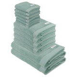 TOM TAILOR Handtuch Set, 12-tlg. - Color Bath, 2x Duschtuch, 4x Handtuch, 6x Gästetuch