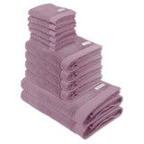 TOM TAILOR Handtuch Set, 12-tlg. - Color Bath, 2x Duschtuch, 4x Handtuch, 6x Gästetuch