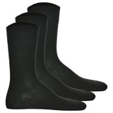 Hudson 3 Paar Herren Socken, Relax Cotton Strumpf, ohne Gummifäden, Einfarbig