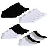 DIESEL Unisex Sneakersocken, 6er Pack - SKM-GOST-SIXPACK, Low Cut, einfarbig