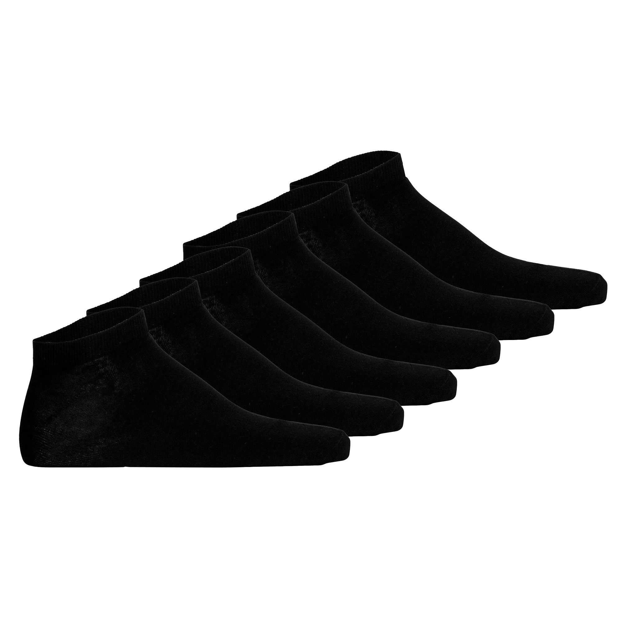 DIESEL unisex sneaker socks, 6-pack - SKM-GOST-SIXPACK, low cut, single colour