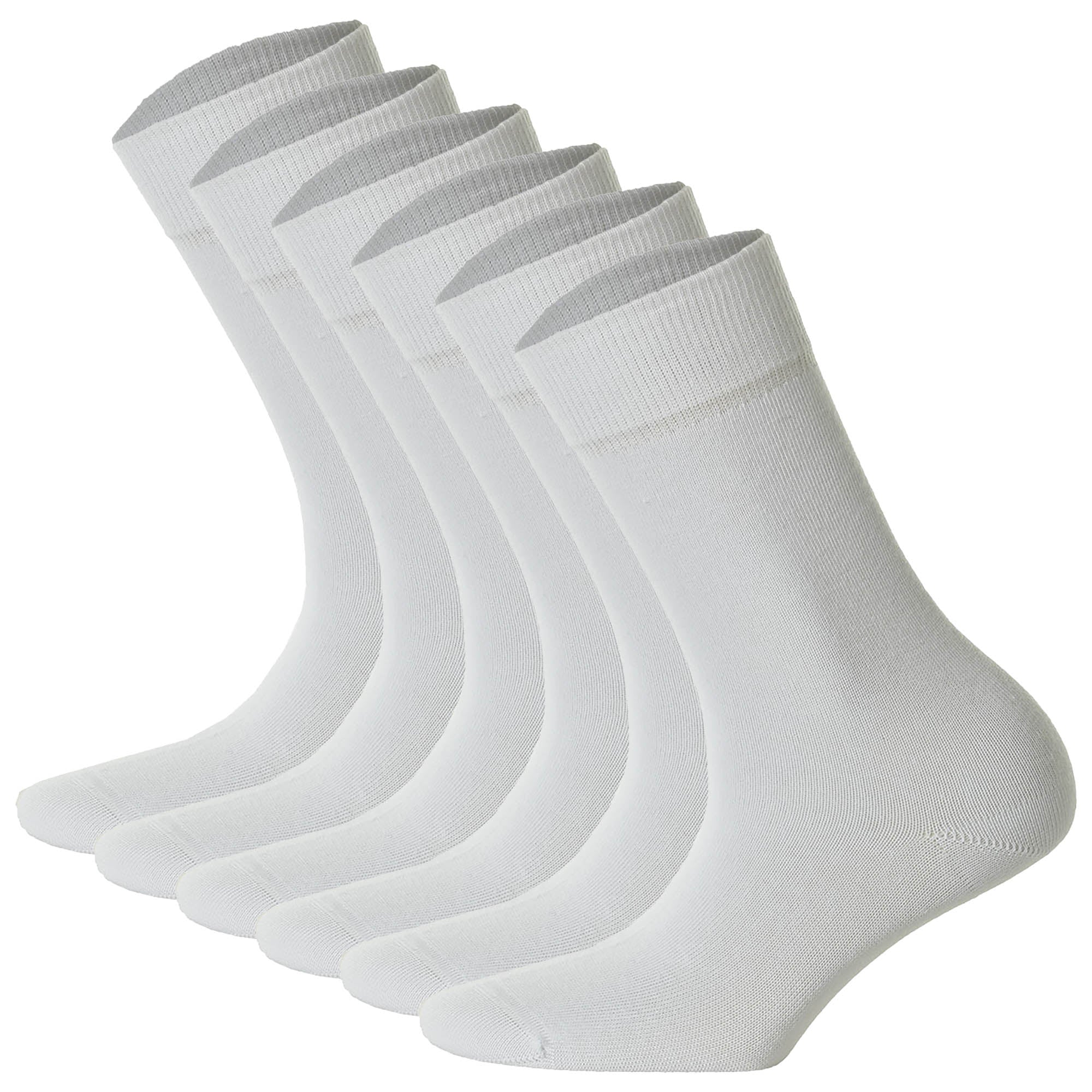 Hudson 6 Paar Damen Socken - Only 6-Pack, Strumpf, Komfortbund, Einfarbig