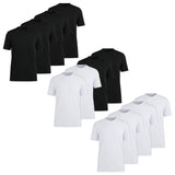 OLYMP Men's T-Shirts, Round Neck, 4-Pack - Bodywear, Modern Fit, Cotton