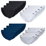 SKINY Herren Tanga-Slip, 4er Pack - Cotton Retro, Unterhose, Feinripp, Baumwolle