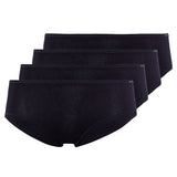 SKINY Damen Panty, 4er Pack - Slip, Pants, Cotton Stretch, Basic
