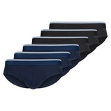 SKINY Herren Slips. 6er Pack - Brasil-Slips Cotton Multipack, Unterwäsche, Cotton Stretch