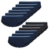 SKINY Herren Slips. 6er Pack - Brasil-Slips Cotton Multipack, Unterwäsche, Cotton Stretch