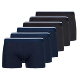 SKINY Herren Boxershorts, 6er Pack - Pants Cotton Multipack, Unterwäsche, Unterhose, einfarbig