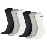 PUMA Unisex Sport-Socken, 6er Pack - Sport Crew Lightweigth, Tennissocken, uni