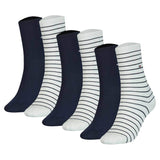 TOMMY HILFIGER Damen Socken, 6er Pack - Women's Patterned Styles