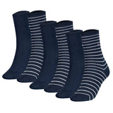 TOMMY HILFIGER Damen Socken, 6er Pack - Women's Patterned Styles