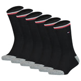 TOMMY HILFIGER Kinder Socken, 6er Pack - ICONIC SPORTS, Frottee-Sohle, 27-42