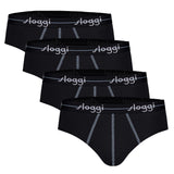 Sloggi Herren Slips 4er Pack - Start midi C4P box, Baumwolle