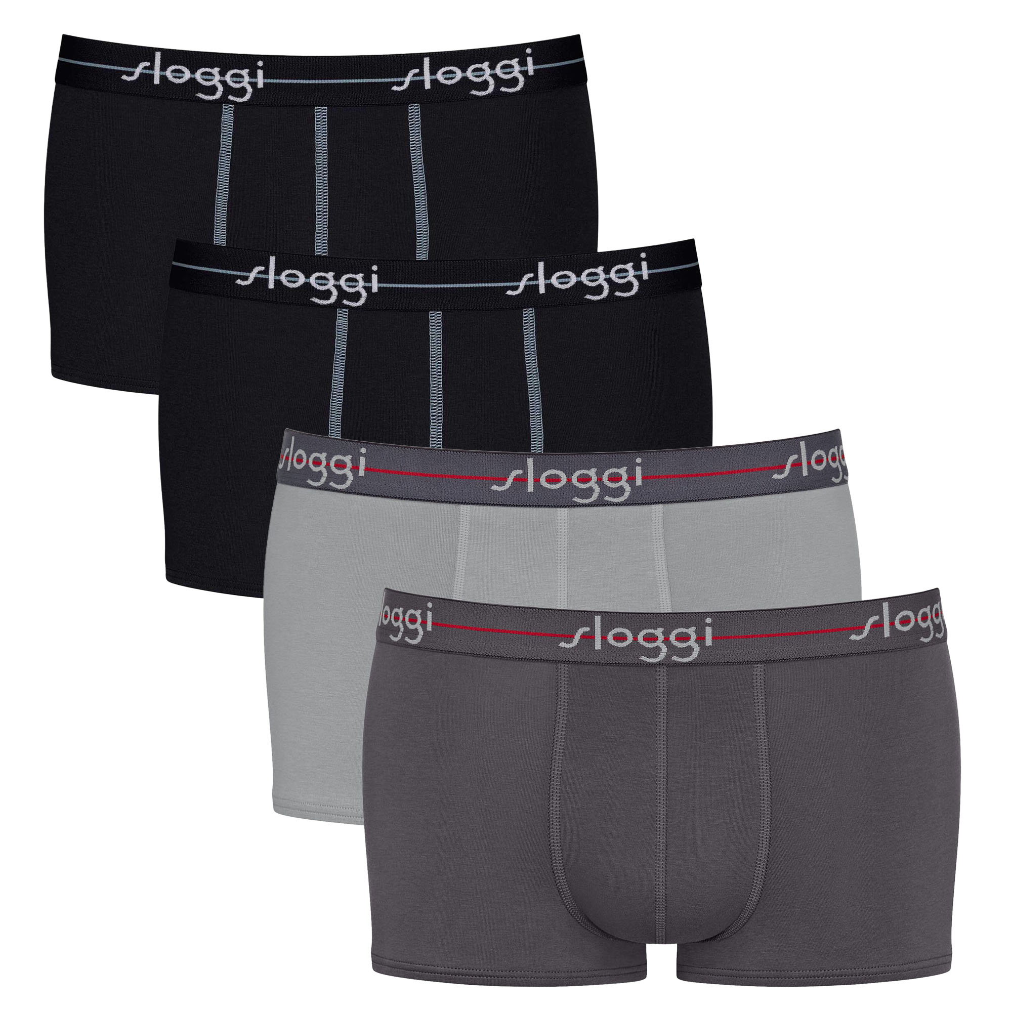 Sloggi men's hipster 4-pack - Start Hipster C4P box, boxer shorts, cotton