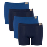 Sloggi Herren Shorts, 4er Pack - GO Natural Short C4P, Boxershorts, Cotton Stretch
