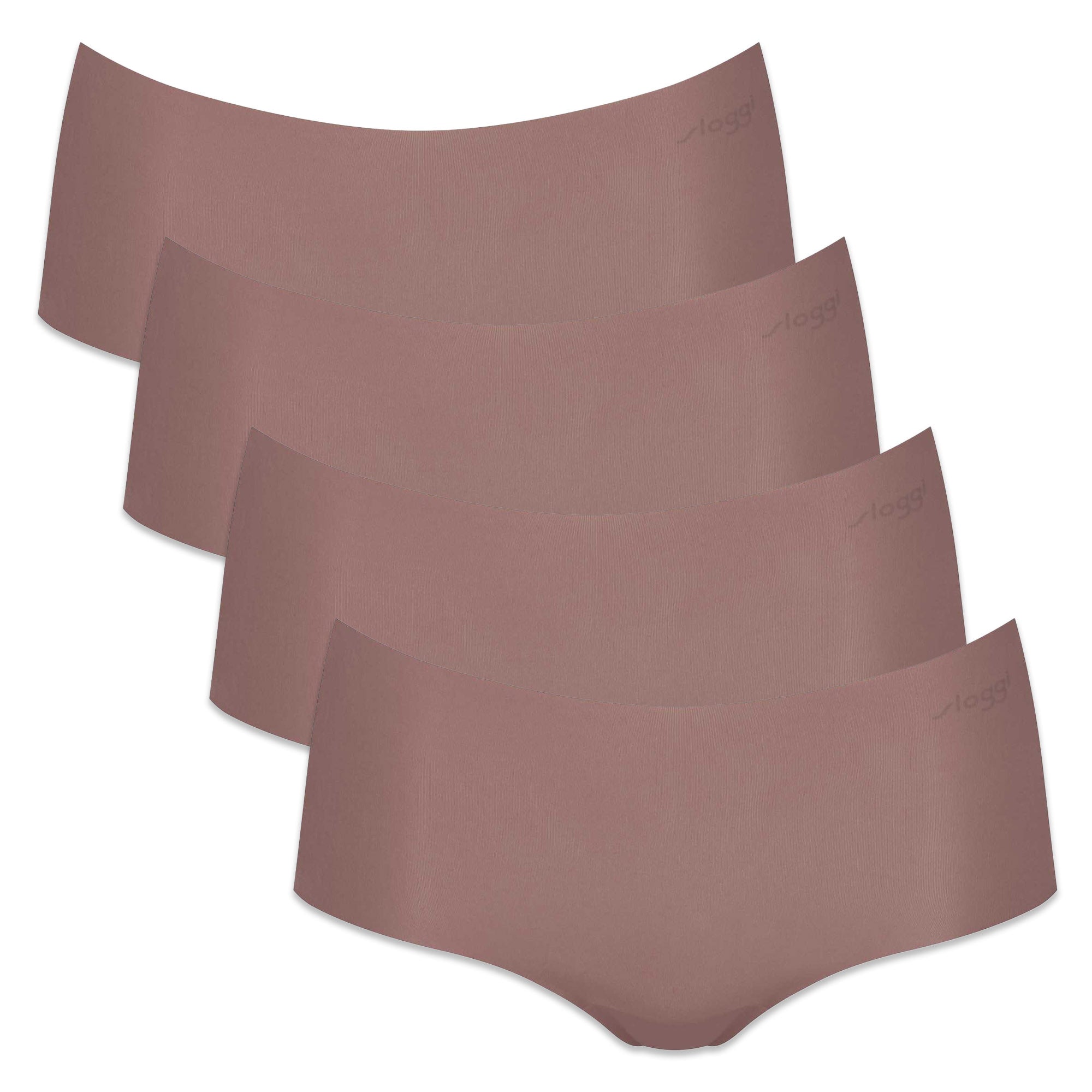 Sloggi Damen Shorts, 4er Pack - Zero Microfibre 2.0 Shorts, Mikrofaser, einfarbig