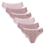 Sloggi Damen Slips, 6er Pack - GO Crush High Leg C6P, Unterhose, Stretch-Baumwolle