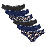 Sloggi Damen Slips, 6er Pack - GO Crush Mini C6P, Unterhose, Stretch-Baumwolle