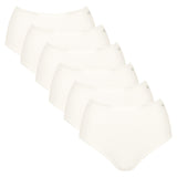 Sloggi Damen Highwaist-Slips, 6er Pack - GO Daily Cotton Highwaist 6P, Unterhose, Stretch-Baumwolle