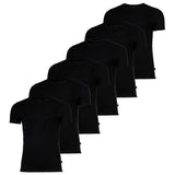 JOOP! Herren T-Shirts, Rundhals, 6er Pack - Everyday, Unterziehshirt, Cotton Stretch
