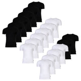 JOOP! Men's T-shirts, round neck, 6-pack - everyday, undershirt, cotton stretch