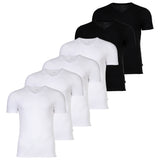 JOOP! Herren T-Shirts, V-Neck, 6er Pack - Everyday, Unterziehshirt, Cotton Stretch