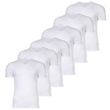 JOOP! Herren T-Shirts, V-Neck, 6er Pack - Everyday, Unterziehshirt, Cotton Stretch