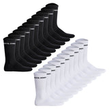 JACK&JONES Herren Tennissocken 10er Pack - JACBASIC LOGO TENNIS SOCK, One Size