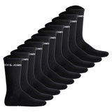 JACK&JONES Herren Tennissocken 10er Pack - JACBASIC LOGO TENNIS SOCK, One Size