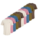JACK&JONES Herren T-Shirt, 10er Pack - JPRBLABRODY TEE CREW NECK 10PK, Kurzarm, Rundhals, Baumwolle