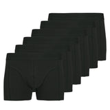JACK&JONES Herren Boxershorts, 6er Pack - JACORDINARY TRUNKS 6 PACK, Baumwoll-Stretch, einfarbig