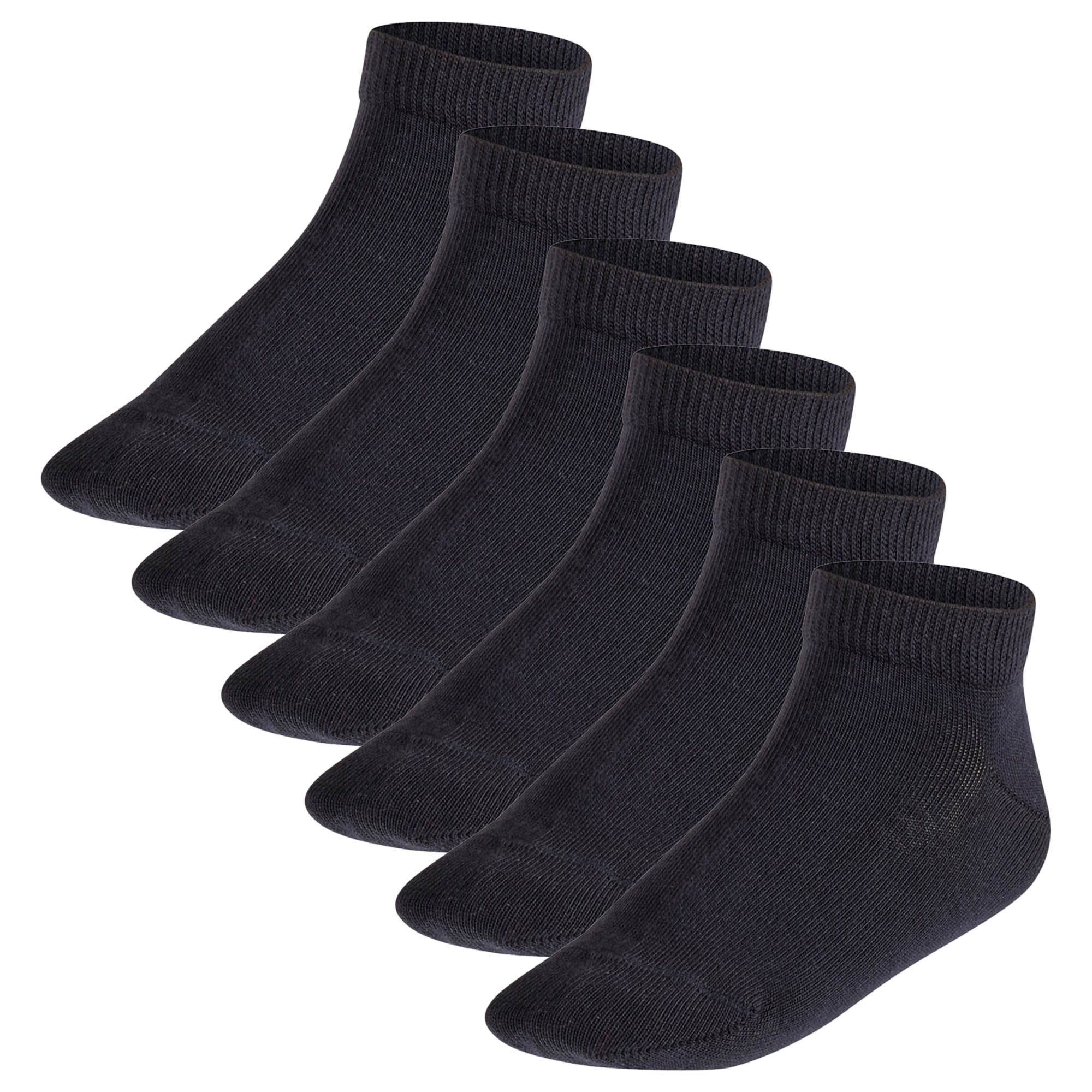 FALKE Kinder Sneakersocken, 6er Pack - Happy, Kurzsocken, einfarbig