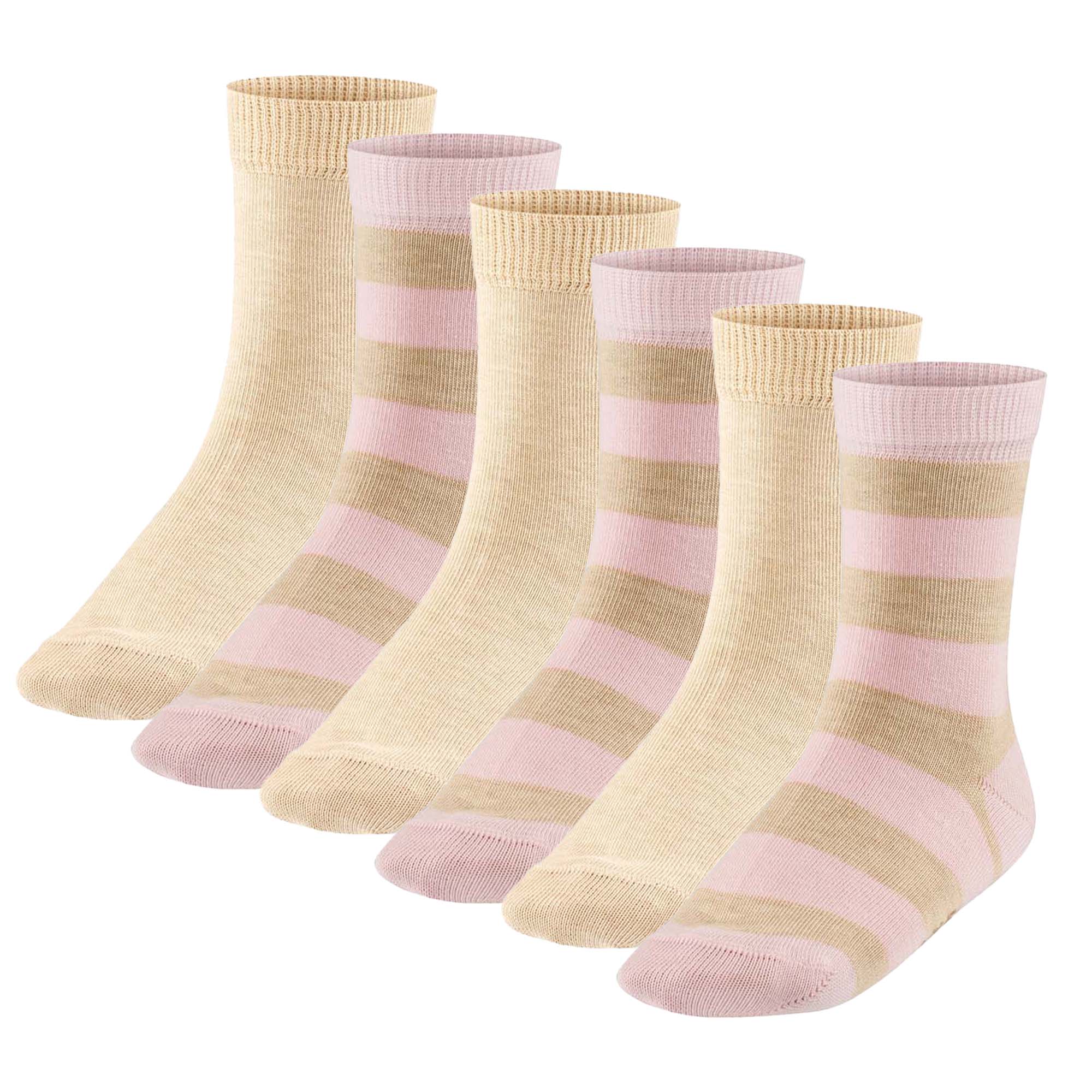 FALKE children's socks, 6-pack - Happy Stripe, short socks, striped