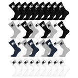 STARTER Unisex Socken, 9er Pack - Crew Socks, Logo, Baumwollmischung