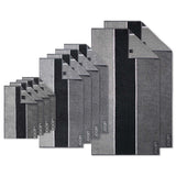 JOOP! towel set, 10-piece - Signature, 2x shower towel, 4x hand towel, 4x guest towel