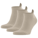FALKE Unisex Sneakersocken 3er Pack - Cool Kick, Socken, Polyester, einfarbig, kurz