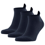 FALKE Unisex Sneakersocken 3er Pack - Cool Kick, Socken, Polyester, einfarbig, kurz