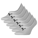 PUMA Unisex Füßlinge, 6er Pack - Footie, einfarbig