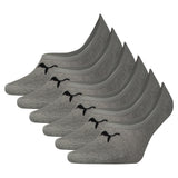 PUMA Unisex Füßlinge, 6er Pack - Footie, einfarbig