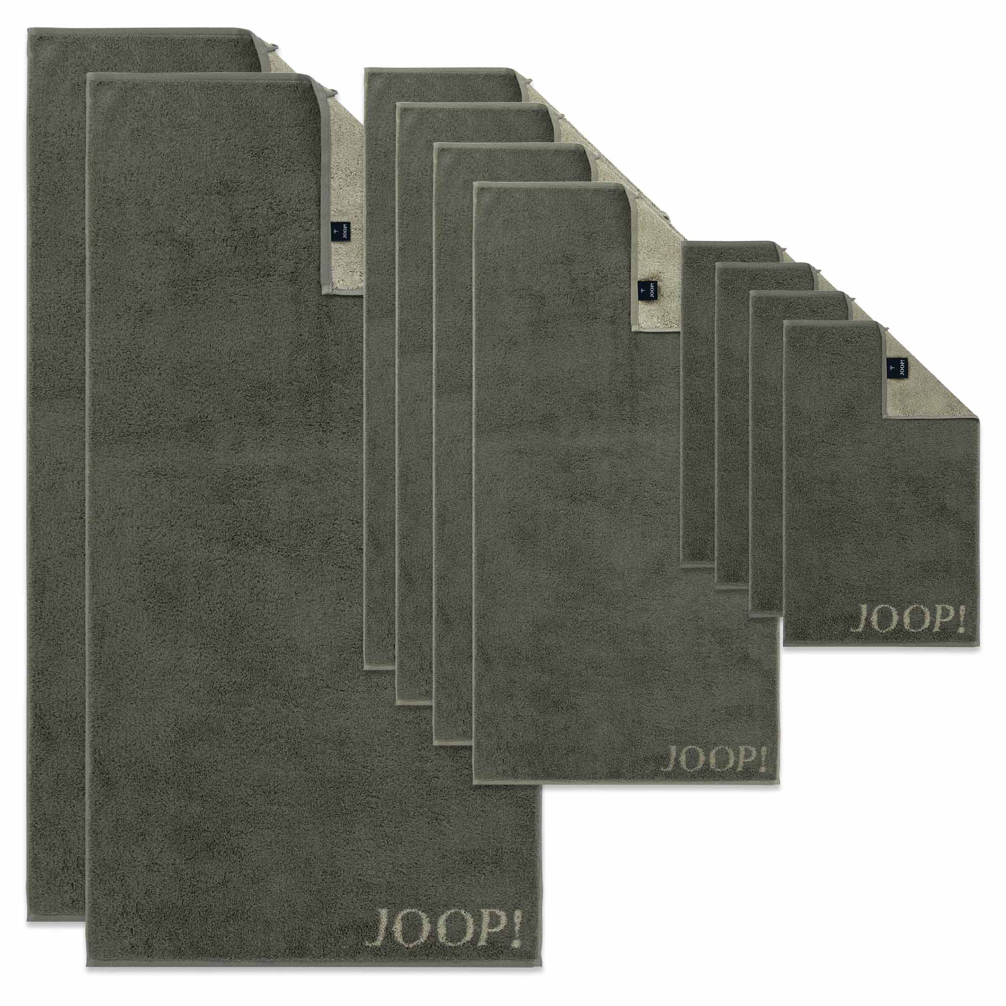 JOOP! Handtuch Set, 10-tlg. - J! Joop! Contour, 2x Duschtuch, 4x Handtuch, 4x Gästetuch