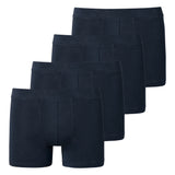 SCHIESSER Jungen Boxerhorts, 4er Pack - Unterhose, Pants, Cotton Stretch, 140-176