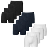 SCHIESSER Jungen Boxerhorts, 4er Pack - Unterhose, Pants, Cotton Stretch, 140-176