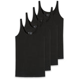 SCHIESSER Damen Trägertop, 4er Pack - Single Jersey, Serie 95/5, uni