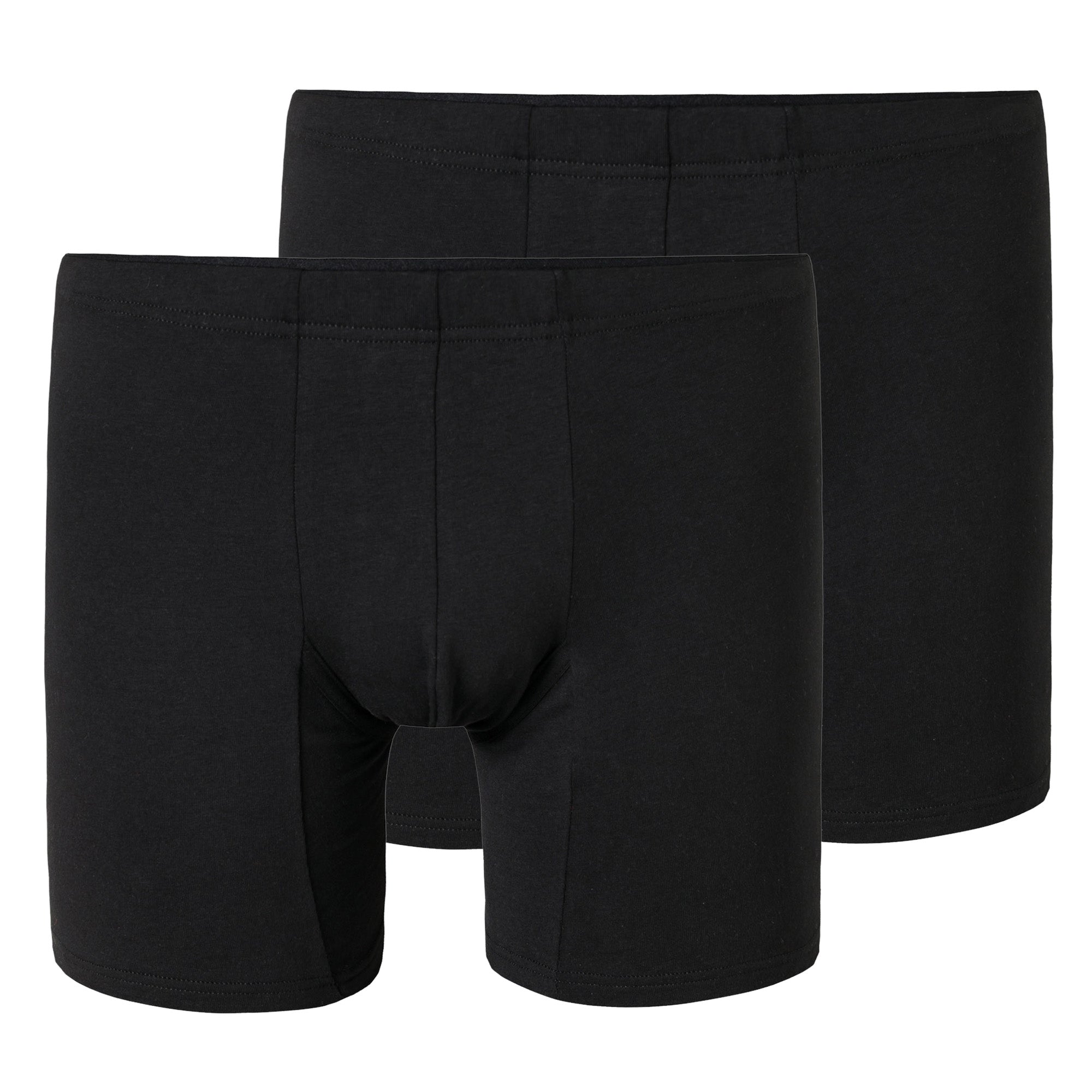 SCHIESSER Herren Boxershorts  2er Pack - Premium Cotton-Shorts, Retro, Baumwoll Stretch